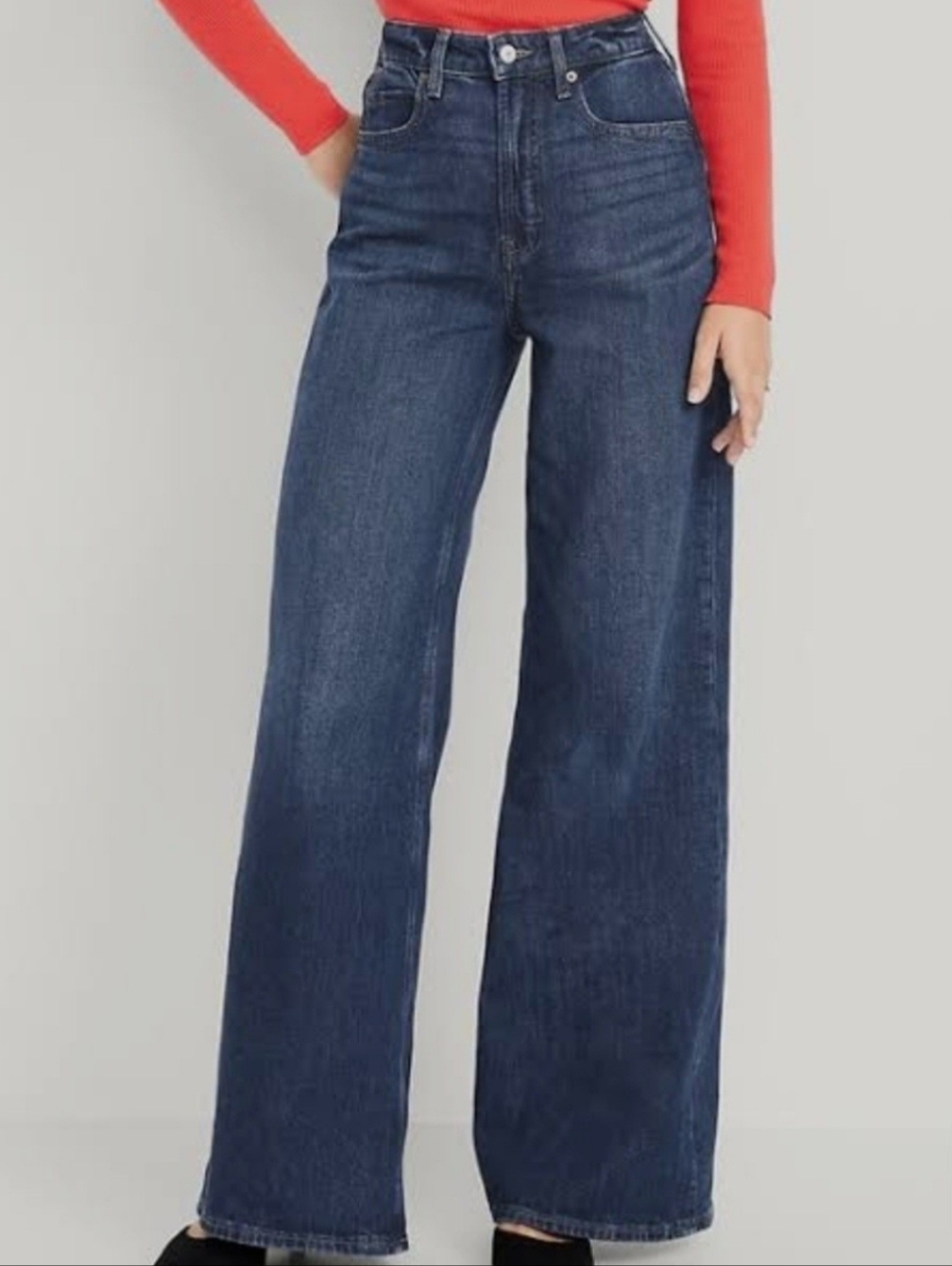 Old Navy High Waisted Wide Leg Jeans